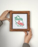 قاب گلدوزی ایران زمین - Image 2